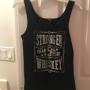 Stronger than a 5th of Whiskey tank